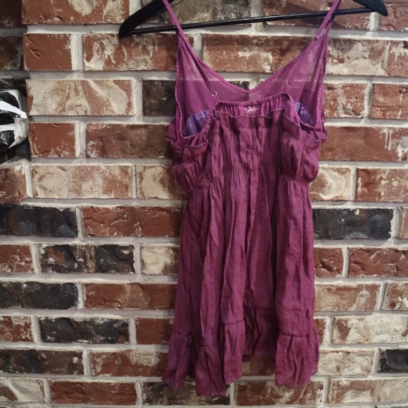 Costa Blanca Purple Mini Dress - Picture 2 of 2